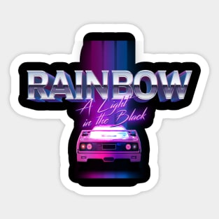 a Light in the Black Rainbow Sticker